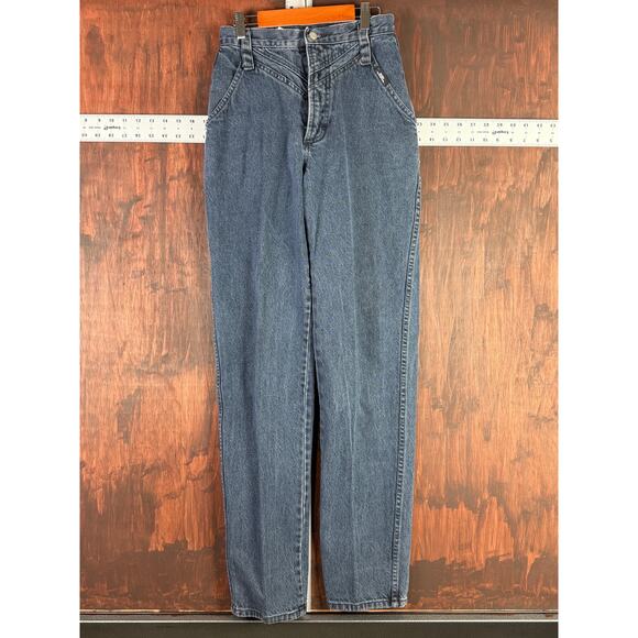 Ozark Mountain Jean Company Hi Rise Mom Bareback Denim Jean Pants Womens 7 EUC - Picture 2 of 8